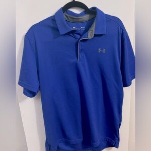 Blue Under Armour Polo